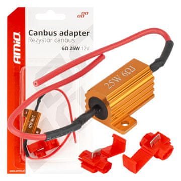 slomart AMiO CANBUS otpornik za LED žarulje, 6Ω 25W