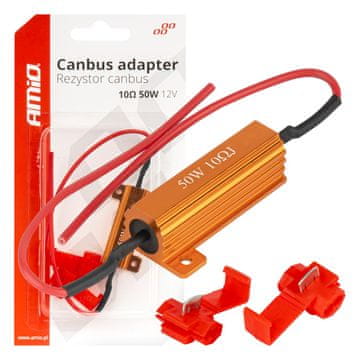 slomart AMiO CANBUS otpornik za LED žarulje, 10Ω 50W