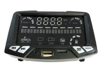 slomart Glazbena jedinica za dječje vozilo na akumulator Audi Q5 (2-sjed.), R/C