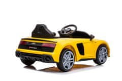 AUTONA Dječji akumulatorski auto Audi R8 Lift A300, žuti