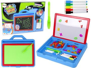 slomart Ploča za crtanje Glowing Paint 2u1, magnetna