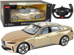 Bmw RASTAR BMW i4 RC auto, zlatni, 1:14