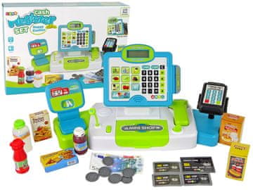 slomart LEAN TOYS Dječja blagajna s vagom i terminalom