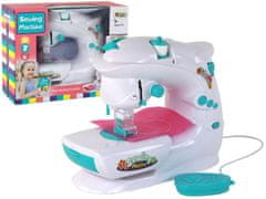 slomart Dječji šivaći stroj LEAN TOYS na baterije, bijeli