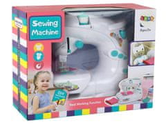 slomart Dječji šivaći stroj LEAN TOYS na baterije, bijeli