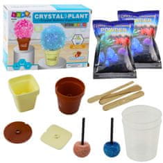 slomart Edukativni set LEAN TOYS - uzgoj čudesnog kristalnog drvca