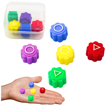slomart Kockice za igru Gonggi LEAN TOYS - Squid Game, s etuijem, 5 komada