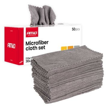 AMIO Set mikrofiber krpa 50 kom 210 g/m² 30x30 cm -04492