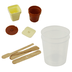 slomart Edukativni set LEAN TOYS - uzgoj čudesnog kristalnog drvca