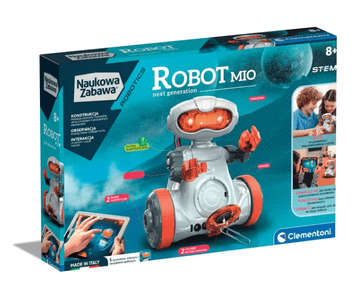 Clementoni Znanstveni zabavni robotski set Mio nove generacije poljskog jezika 50632