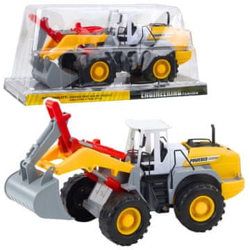 slomart LEAN TOYS građevinski stroj bager-utovarivač, pokretna žlica
