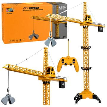 slomart LEAN TOYS Građevinska Dizalica Kranska RC (71 cm)
