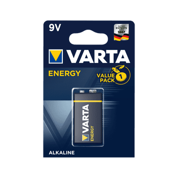Bateria Varta Alkalna baterija 9V ENERGY, 1 kom