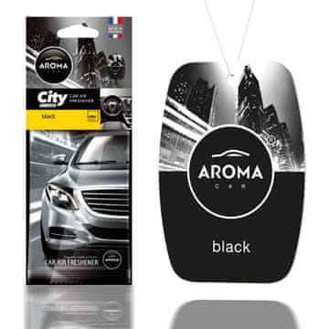 slomart Osvježivač zraka AROMA CAR City Card, black