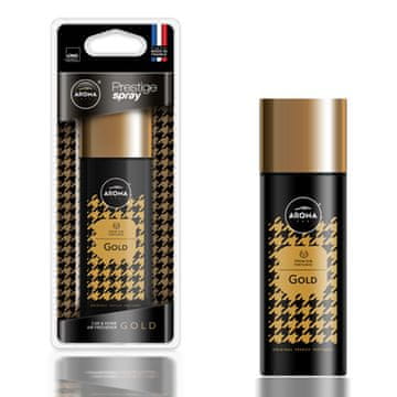 slomart AROMA CAR prestige osvježivač zraka, sprej zlatni