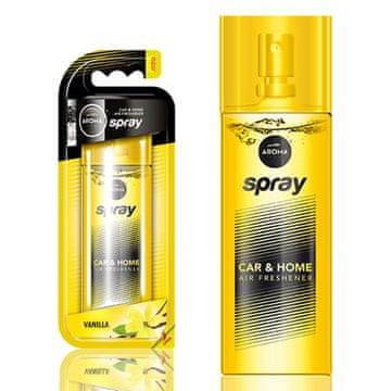 slomart AROMA CAR Aroma Spray osvježivač za auto, vanilija, 50ml