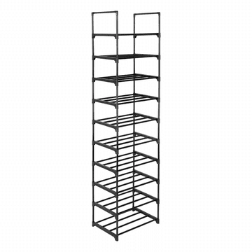 slomart ATL AG38D Metalni višenamjenski organizator za cipele, 10 razina, do 30 pari