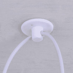 LAMPA ATL Stropni luster "Pauk" ZD74B, 6 krakova, bijeli