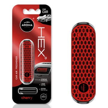 slomart AROMA CAR Osvježivač zraka HEX, polimerski, trešnja