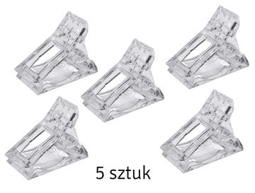 slomart ATL AG599C Set 5 kopči za gel lak i izduživanje noktiju