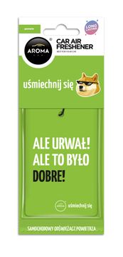 slomart AROMA CAR osvježivač zraka 'Lets Smile' POMELO