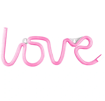 NEON ATL LED neonski natpis LOVE (ljubičasti)