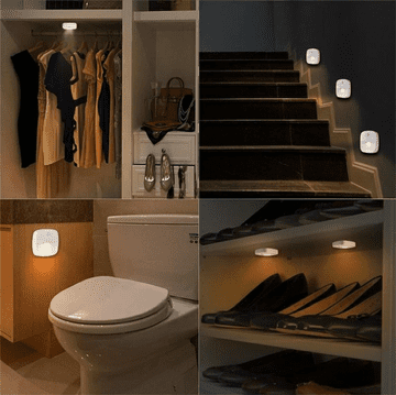 slomart ATL Bežična LED lampica sa senzorom pokreta, toplo bijela