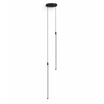 LAMPA ATL ZD180 LED viseća svjetiljka, 2 tube, crna