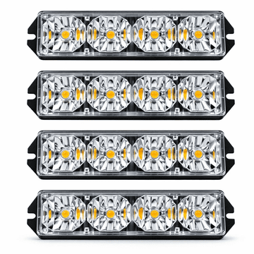 LAMPA ATL DA553 LED stroboskopsko svjetlo, narančasto (4 kom.)
