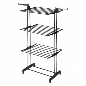 slomart ATL DA722A Sklopivi stalak za sušenje rublja, 3 razine, 145 cm