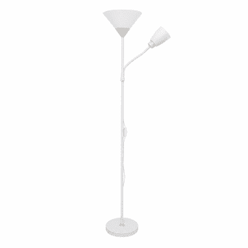 LAMPA ATL ZD187A Podna lampa, 165 cm, 2x E27, bijela