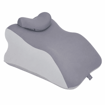 slomart ATL DA494A Ergonomska klinasta jastuk, siva