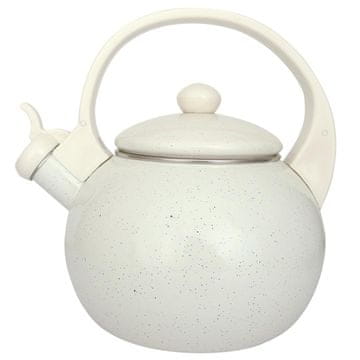 slomart KingHoff KH-2040 Emajlirani lonac za vodu, bež, 2.2L