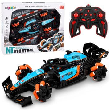 slomart AnP-29711 RC trkaći auto LEAN TOYS 4WD, okretanje 360, LED svjetla, dim (1:10)