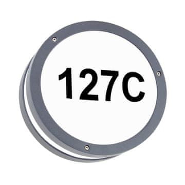 Ideus Hermetična LED svjetiljka siva 7,5W IP54 4100K solina 03836