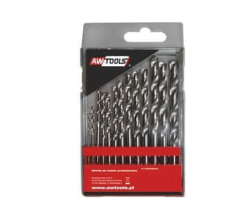 awtools set svrdala za metal, bijeli. 13 komada /1,5 - 6,5 mm/