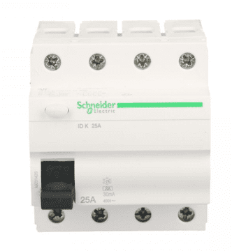 Schneider 4P diferencijalni prekidač 25A 0,03A tip A IDK-A25-30-4 A9Z01425