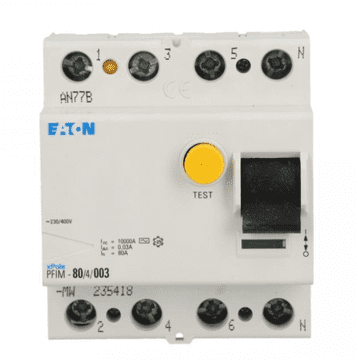 EATON 4P 80A 0.03A diferencijalni prekidač tip AC pfim-80/4/003 235418