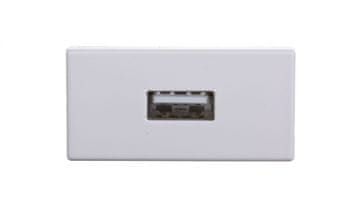 Simon Connect utičnica K45/2 USB tip A ženski čisto bijeli K128B/9