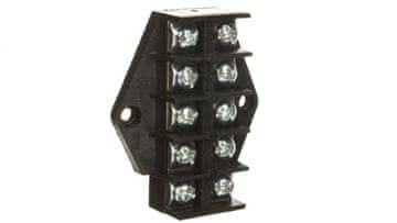 Simet Razvodna ploča ZPT5 /4.0mm2/ 5-tračna crna ZPT5-4.0 83004007