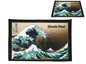 Carmani PODNA PROSTIRKA ZA TEPIH VELIKI VAL UZ KANAGAWU HOKUSAI UMJETNOST