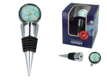 Carmani DEKORATIVNI ČEP ZA BOCU OD VINSKOG ČEPA, CVJETAJUĆEG BADEMA, VAN GOGH ČEP ZA BOCU