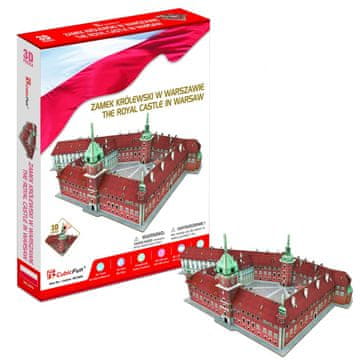 Puzzle Cubic Fun Zamek Królewski w Warszawie 3D puzzle, približno 100-200 komada