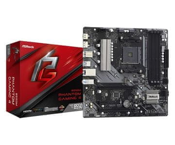slomart ASRock B550M Phantom Gaming 4 matična ploča AM4 mATX