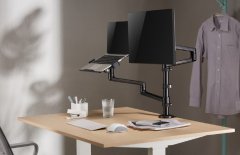slomart Gembird NB-M01 Nosač za monitor do 27" i laptop do 17"