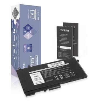 Bateria Mitsu R8D7N baterija za prijenosno računalo Dell Latitude/Precision 4000 mAh, 11.4V