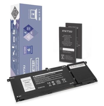 Bateria Mitsu H5CKD baterija za prijenosno računalo Dell Inspiron 3600 mAh, 15.2V