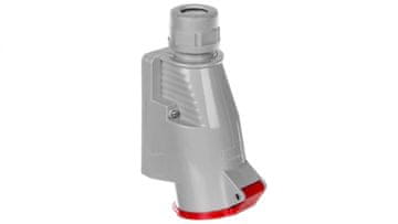 Fiksna izolacijska utičnica 5P 32A 250/400V crvena IP44 2642-126