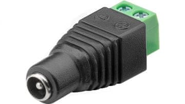 Goobay DC utičnica (5,50 x 2,10 mm) - montaža vijcima 76743 /10 kom/