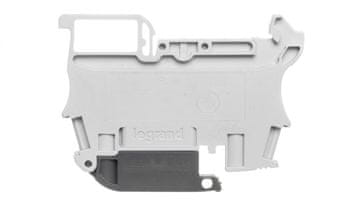 LEGRAND Stezaljka za osigurač 2,5 mm2 siva 6,3 A G 5x20 mm DIN 35 mm 037181